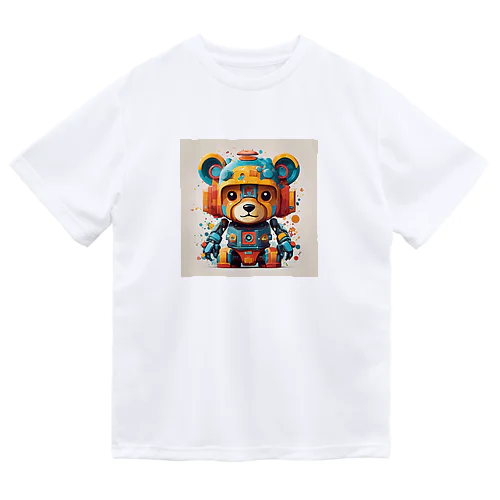 熊ロボット ドライTシャツ