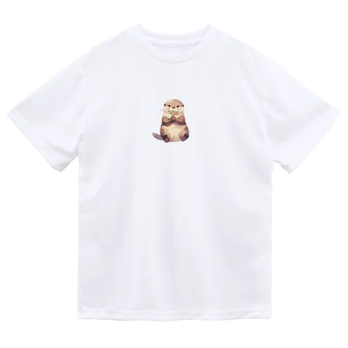 おねだりカワウソ ドライTシャツ