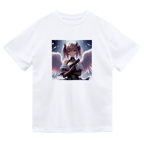 堕天使少女ハンドガン Dry T-Shirt