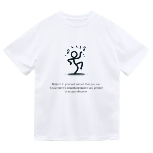 Stick figure ドライTシャツ