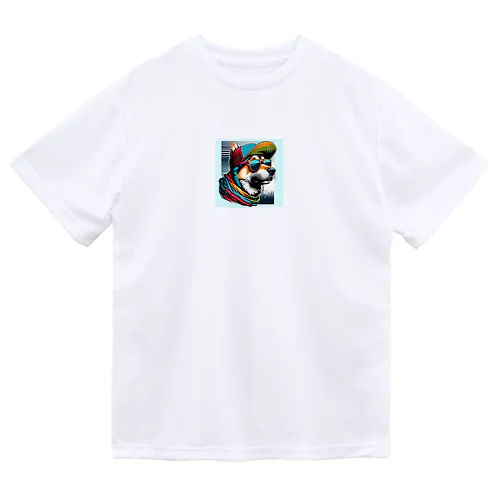 キャップ犬15 Dry T-Shirt