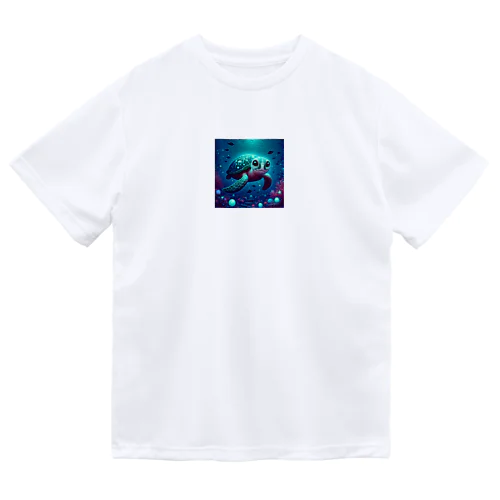 不気味で可愛いウミガメ001 Dry T-Shirt