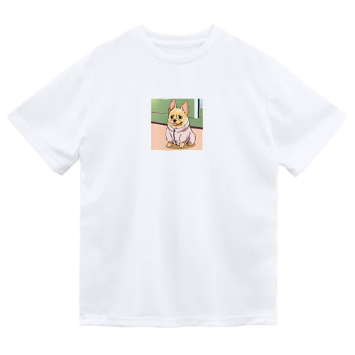 Snuggle Pup Station ドライTシャツ