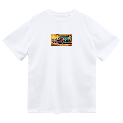 レトロな車 ドライTシャツ