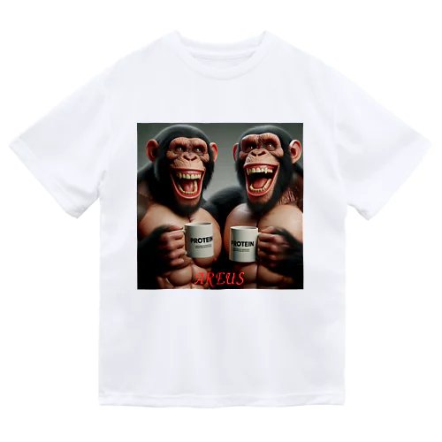 AREUS× CHIMPANZEE#3 Dry T-Shirt