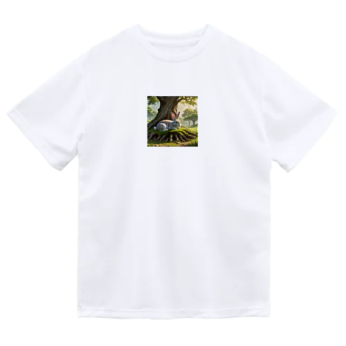 森のうさぎ Dry T-Shirt