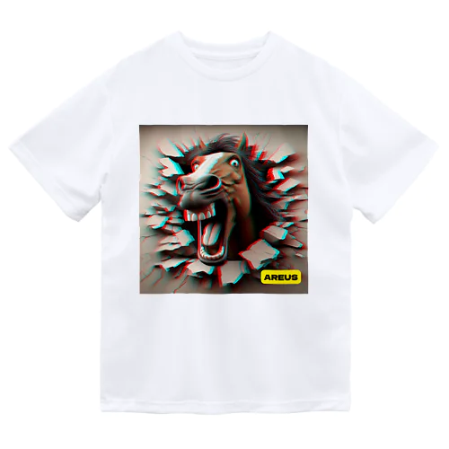 AREUS×3D Horse ドライTシャツ