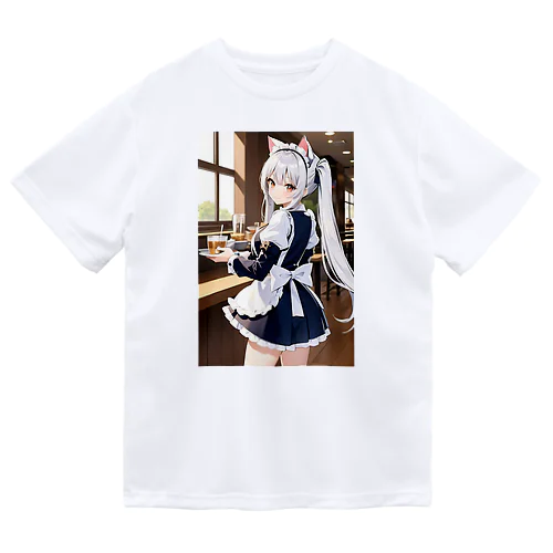 魔法猫少女ルナ アルバイト03 高校生 ドライTシャツ