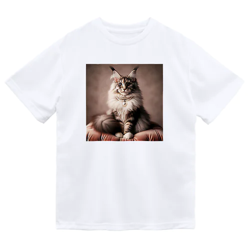 猫とパール Dry T-Shirt