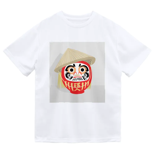 みのかさダルマ ドライTシャツ