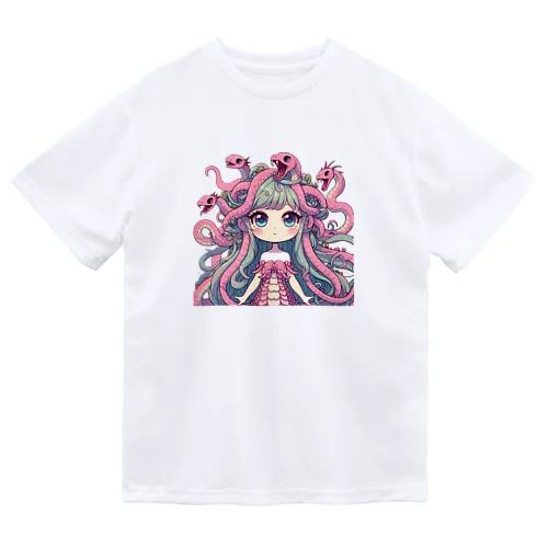 メデューサ少女 ドライTシャツ