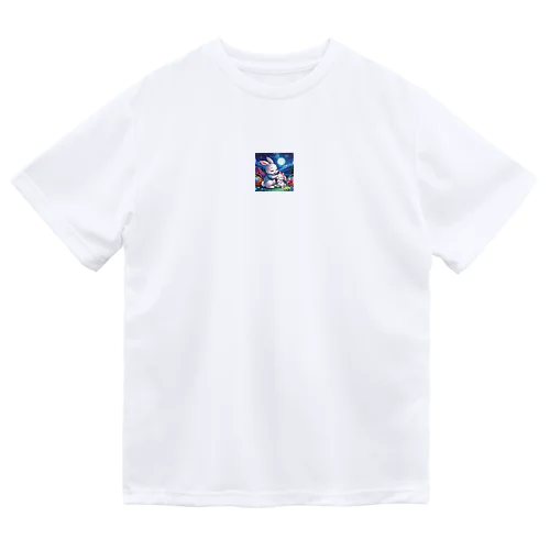 快眠子ウサギ ドライTシャツ