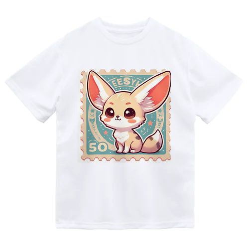 耳長が可愛いフェネックちゃん Dry T-Shirt