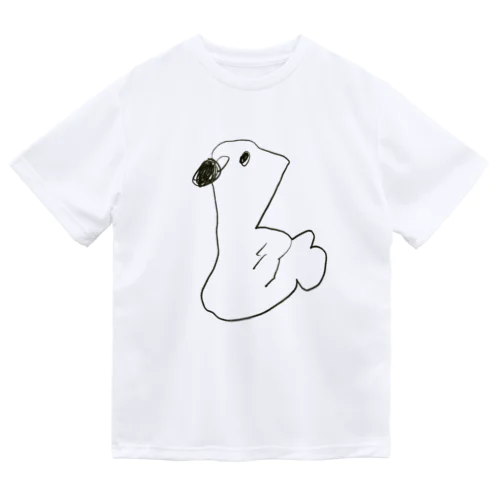 白鳥 ドライTシャツ