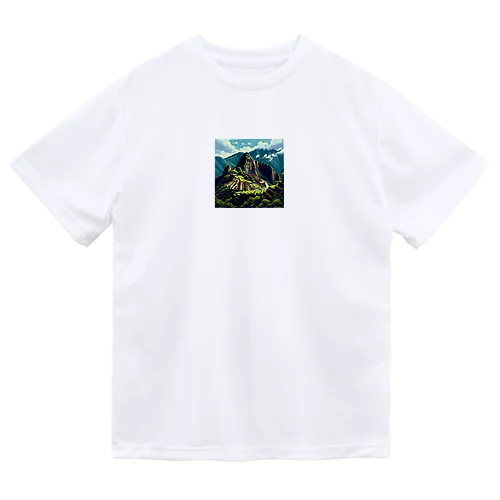 マチュピチュ遺跡（pixel art） Dry T-Shirt