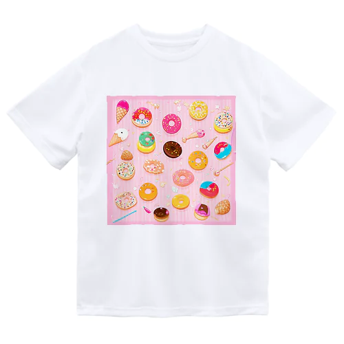 ドーナツいっぱい🍩 Dry T-Shirt