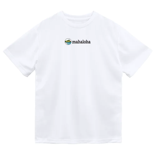 mahalohaロゴ ドライTシャツ