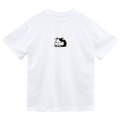 ふわふわで可愛いハムスター ドライTシャツ