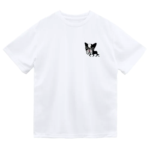 SNUB NOSE DOGS※ボストンテリア※ Dry T-Shirt