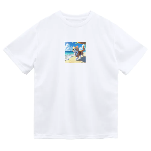お散歩猫シリーズ Dry T-Shirt