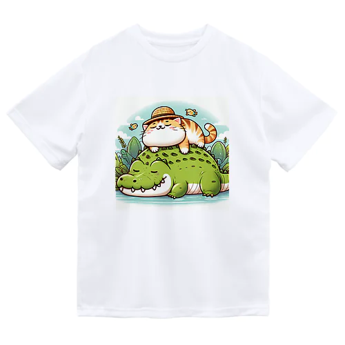 眠りネコ ドライTシャツ