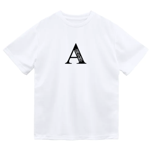 アイヌ文様✖️アルファベット ドライTシャツ