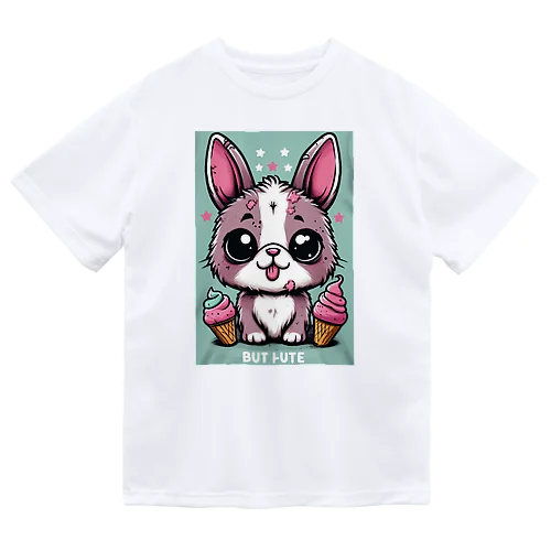 ブサカワアニマル『ラビ』 ドライTシャツ