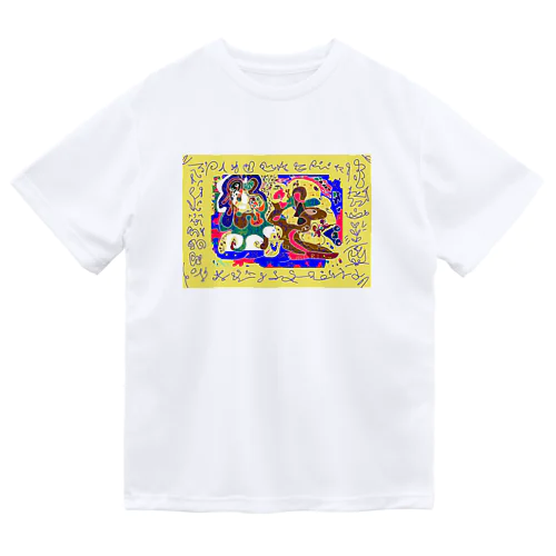 ゆりオリジナル宇宙アート🎨 ドライTシャツ