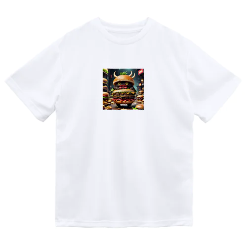 トリプル肉厚ビーフバーガー妖怪　バグドガルド ドライTシャツ