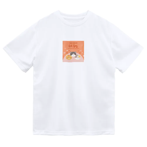 スリーキャったー Dry T-Shirt