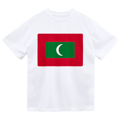 モルディブの国旗 ドライTシャツ