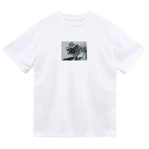 花とその影 Dry T-Shirt