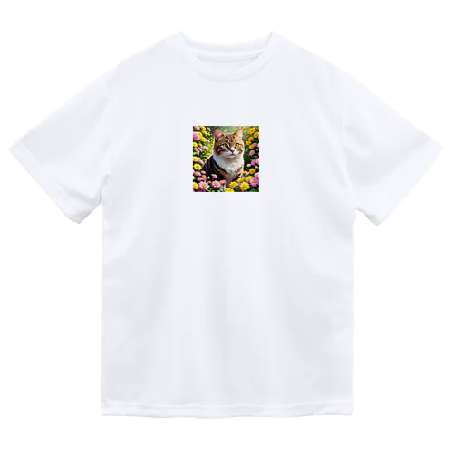 冒険猫 Dry T-Shirt