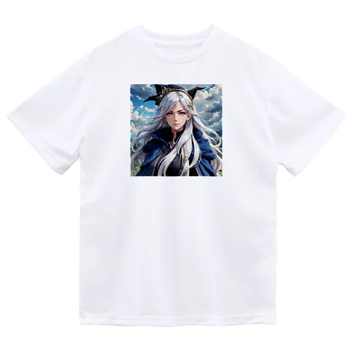 銀髪の魔女 ドライTシャツ