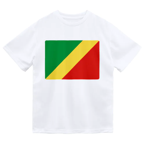コンゴ共和国の国旗 Dry T-Shirt