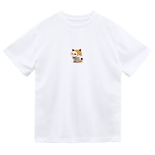 猫の仮面 Dry T-Shirt