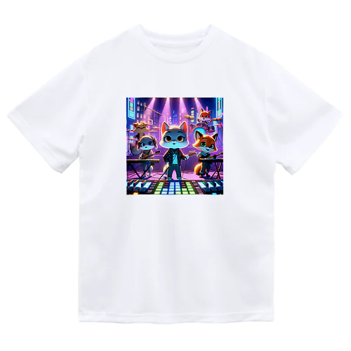 ネオンナイト・メロディー: アニマルシティライブ ドライTシャツ