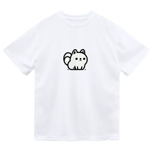 シンプルで愛らしい犬 Dry T-Shirt