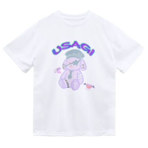 サブカルうさちゃん ドライTシャツ