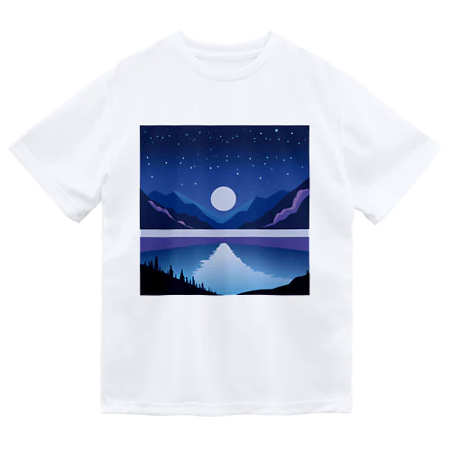 Midnight Lake ドライTシャツ