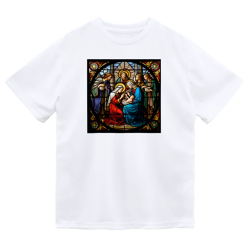 イエスキリストの誕生　なでしこ1478 Dry T-Shirt