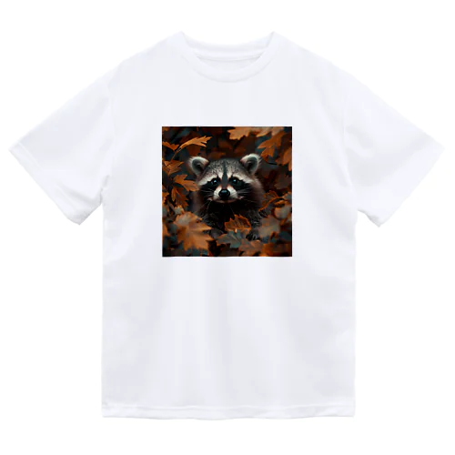 Raccoon Cool Planet ドライTシャツ