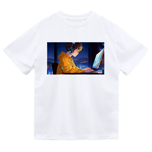 Typing Boy ドライTシャツ