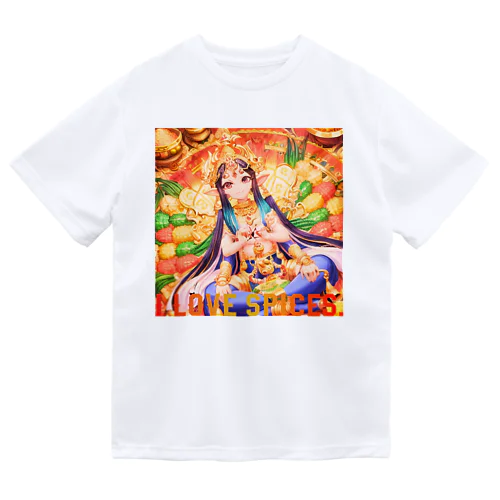 スパイス好きのガネーシャちゃん Dry T-Shirt