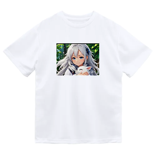 だっこされる神様 ドライTシャツ