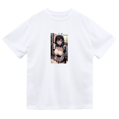黒髪美少女　美鈴ちゃん　メイド Dry T-Shirt