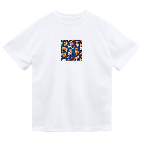 ワンちゃん大集合 Dry T-Shirt