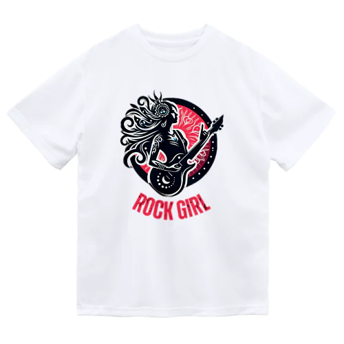 ROCK GIRL ドライTシャツ