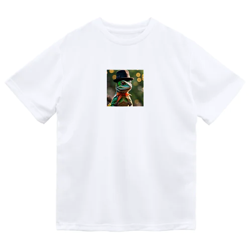 ハット帽ヤモリ Dry T-Shirt