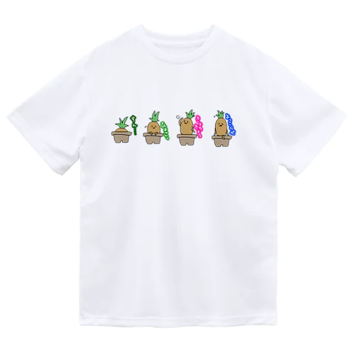 よっこらせのﾏﾝﾄﾞﾚちゃん ドライTシャツ